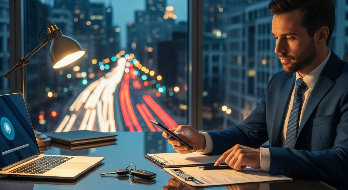 rear end accident leads