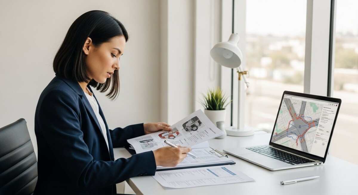 rear end accident leads