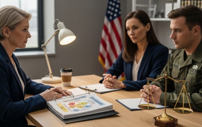 military divorce leads