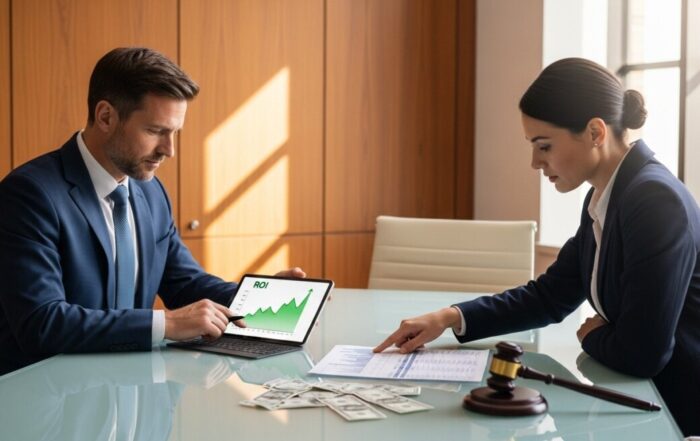law firm marketing ROI