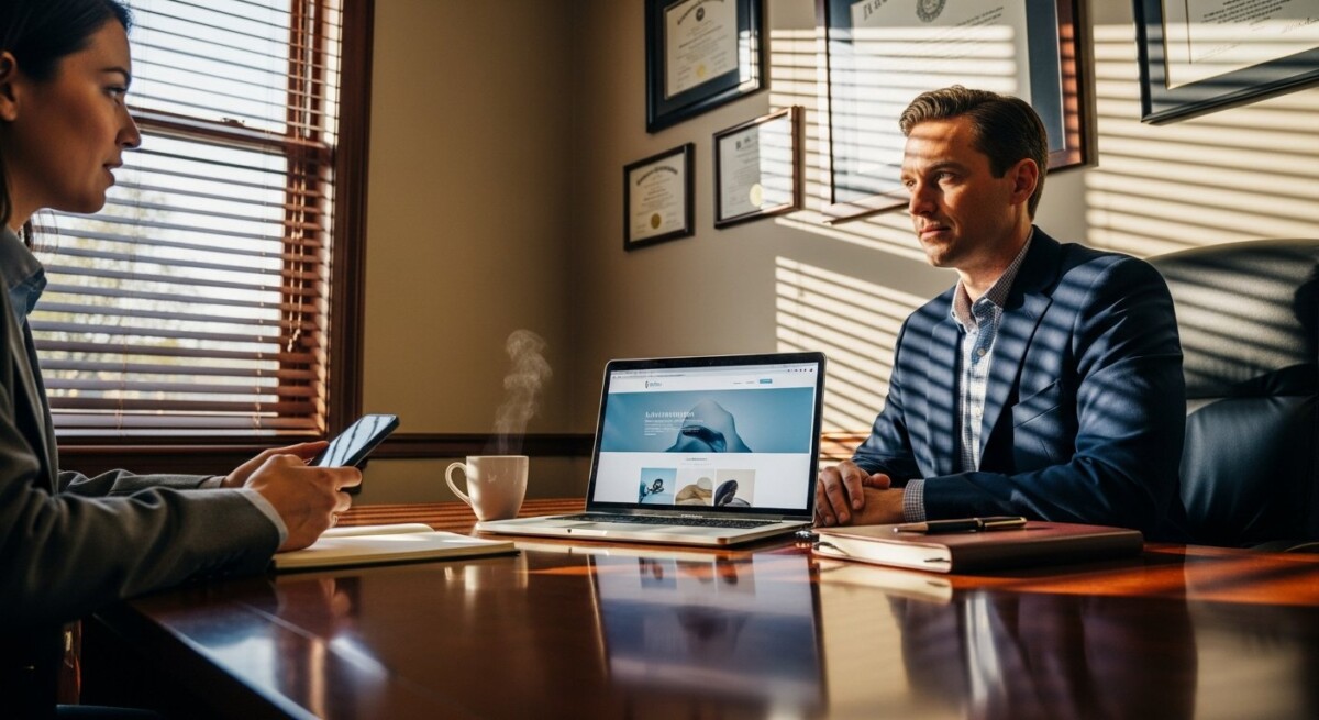 how to optimize a law firm website for leads