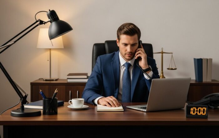 how lawyers follow up with leads