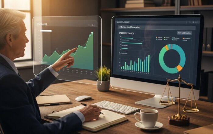 law firm marketing dashboard