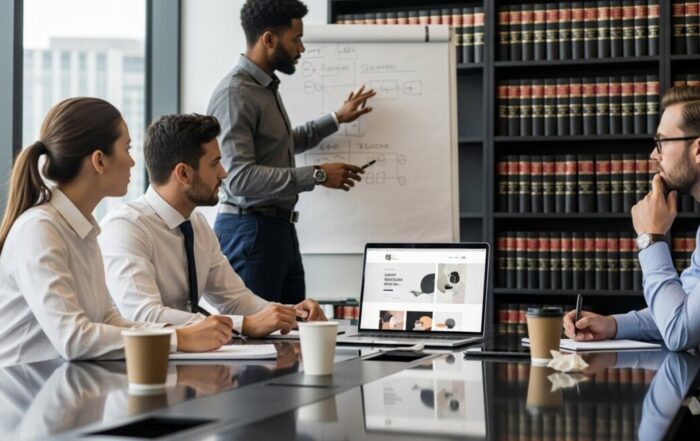 how law firms compete online