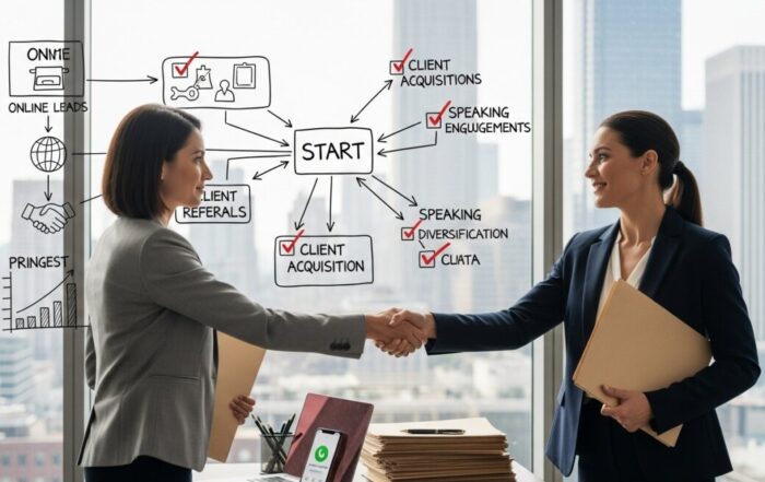 how lawyers find new clients